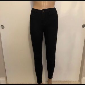 Hollister High Rise Jean Leggings Black Size 0R